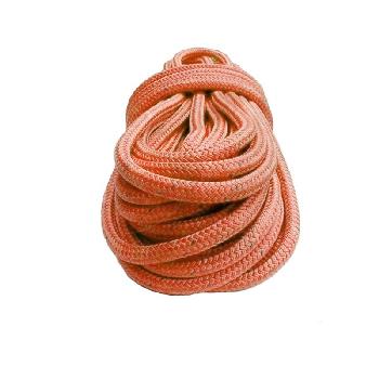  elfinrm 5/8 Inch x 150 Feet Double Braid Polyester Rope,  Arborist Bull Rope Multipurpose Bull Rope on Your Farm, Boat, Ranch,  Construction Site(White/Red) : Everything Else