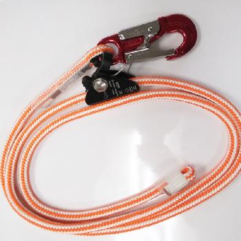 1/2 - Arborist Positioning Lanyard w/ Aluminum Snap Hook