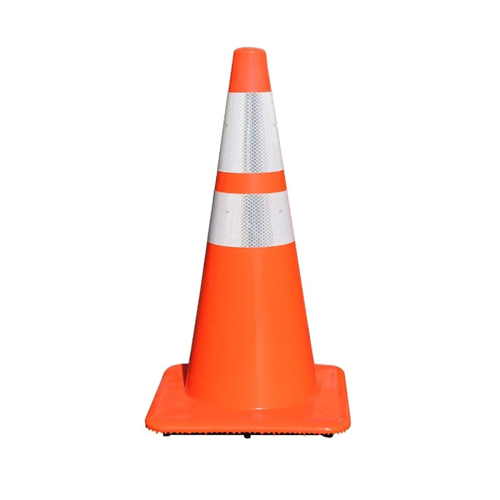 28" Traffic Cone w/ Reflective Collars