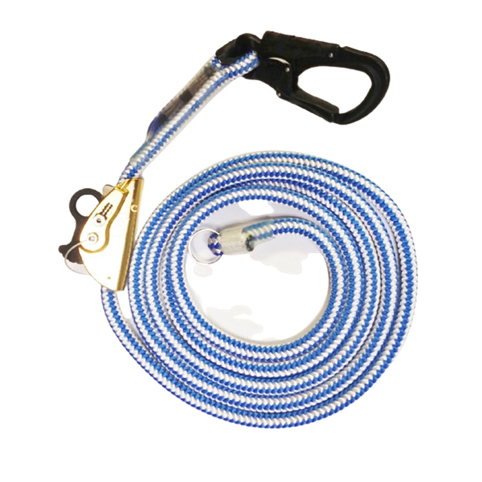 10' SMC Rope Grab Lanyard-USR Snap