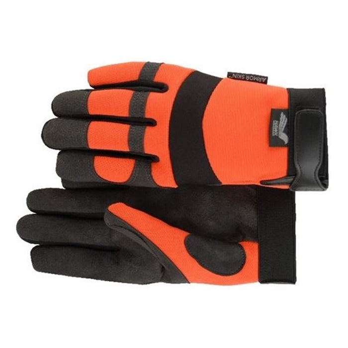Hawk Armorskin Gloves - Orange