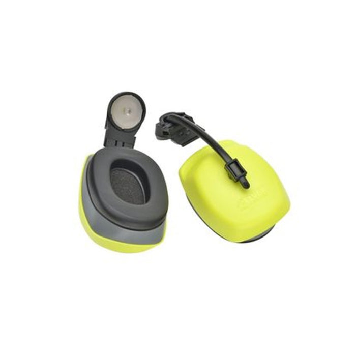 Delta Plus Cap Mount Muffs Hi Viz