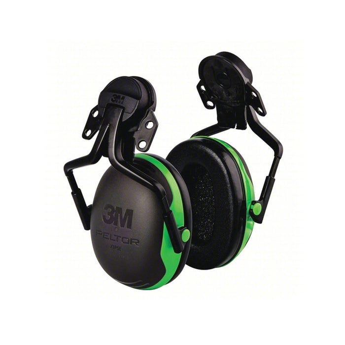 3M X4P5E Hi-Viz Green Low Profile Ear Muffs
