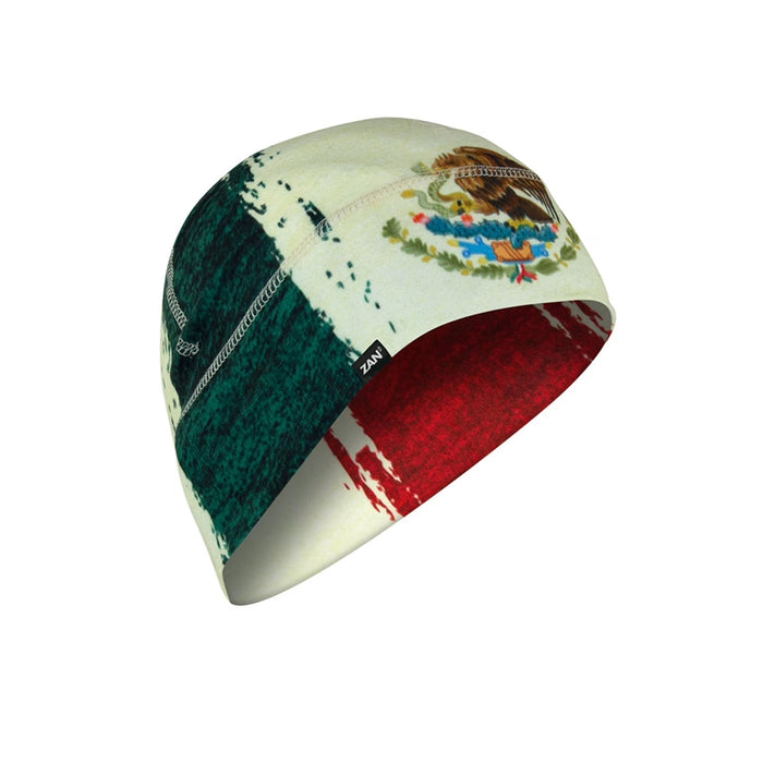 Mexican Flag Helmet Liner-Skull Cap