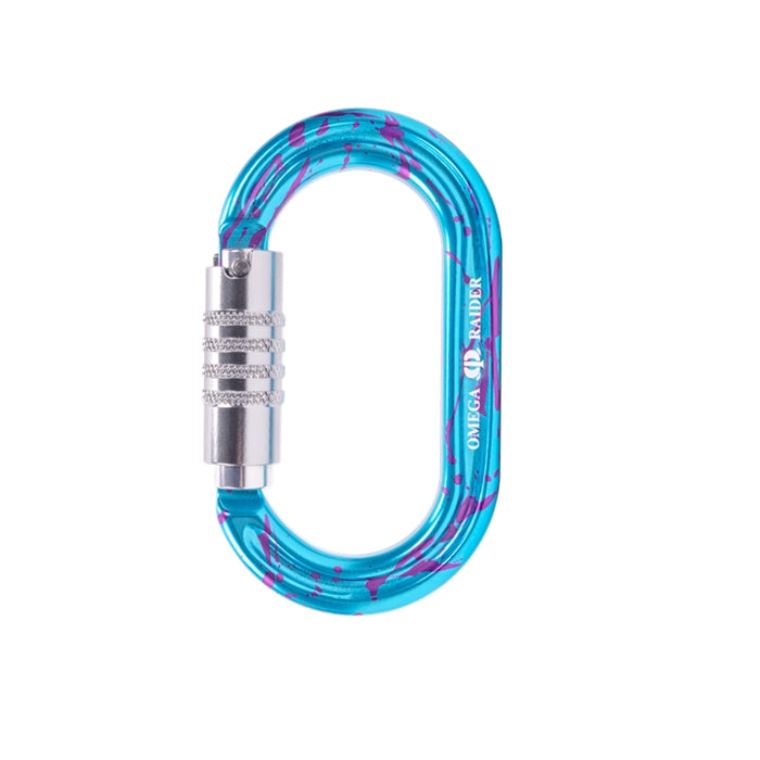 Omega Pacific Blue Crush Carabiner