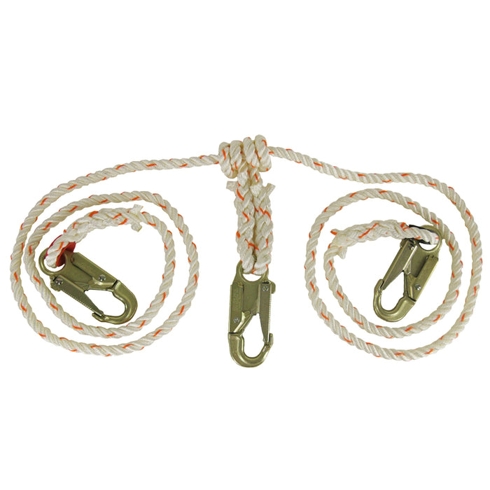 Two in One Safety Lanyard-Three Strand