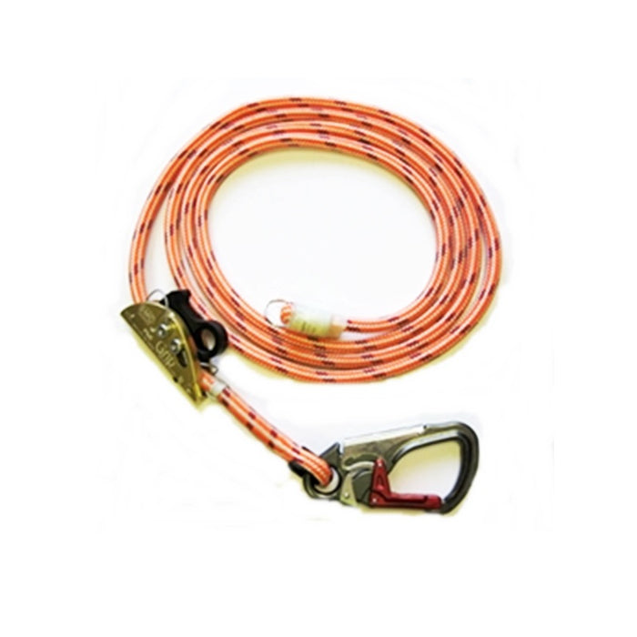 10' SMC Rope Grab Lanyard-ISC Snap