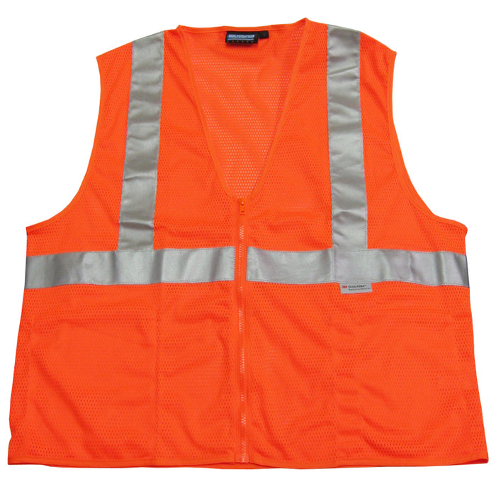 Class II Orange Safety Vest