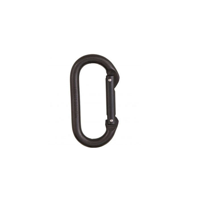 4" Aluminum Straight-Back Oval Carabiner