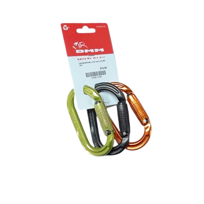 DMM Ultra Oval Carabiner-3 PACK